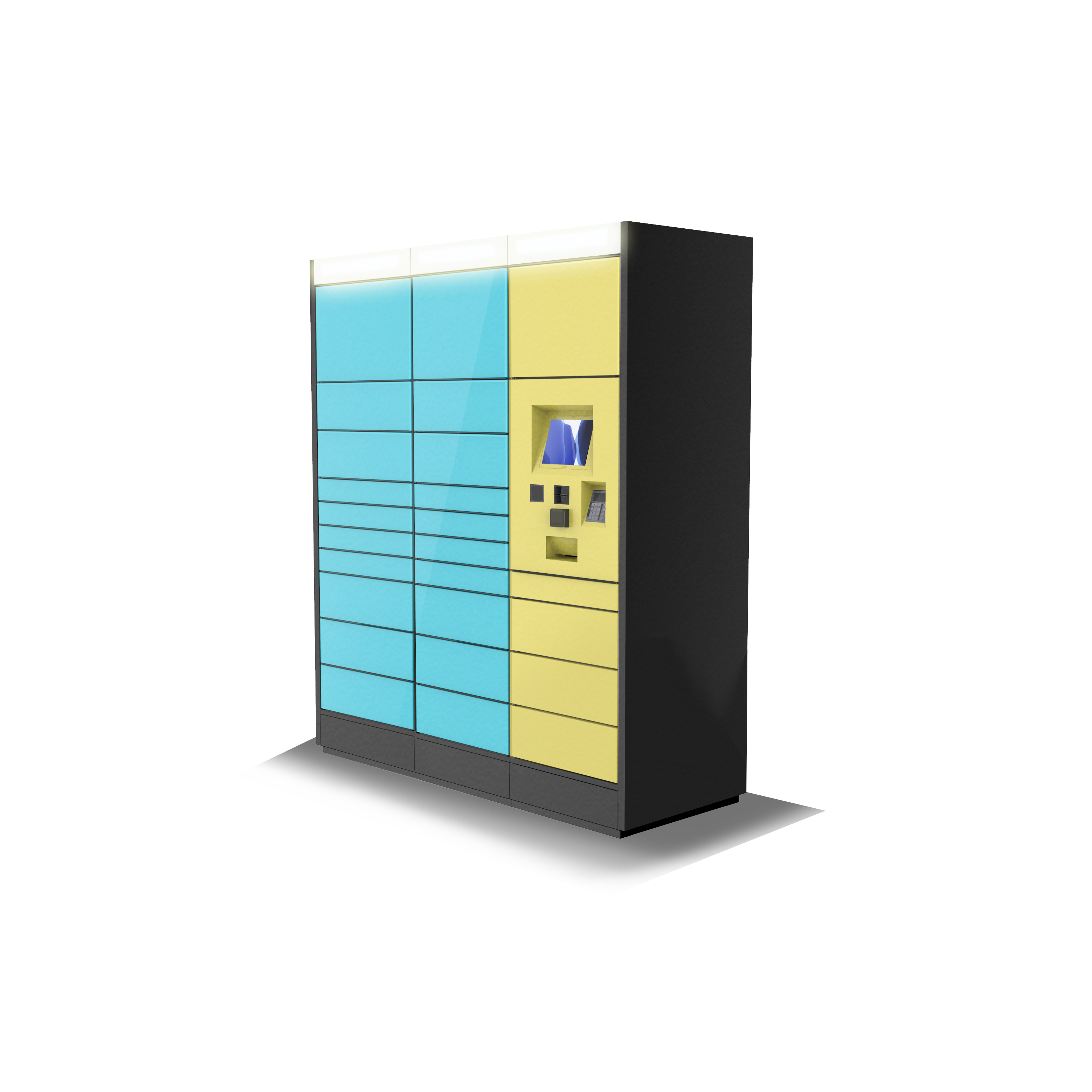 Last Mile Delivery Smart WIFI/GSM Parcel Locker with Touch Screen